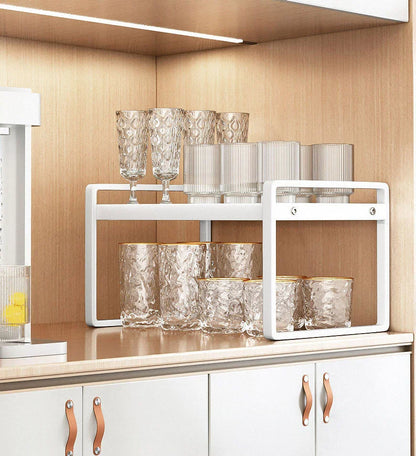 יום אחרון למבצע 49% הנחה🥳מתקן משטח מתרחב מפלדה עם עמיד בפני חלודה למזווה מטבח